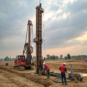 Rotary Borewell Drilling Machine