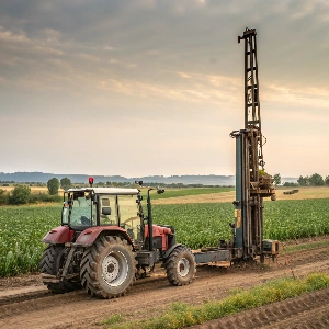 Truck-Mounted Borewell Drilling Machine